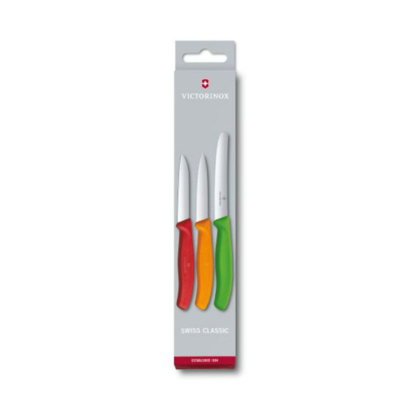Набор VICTORINOX кухонный, 3 предмета, цветной