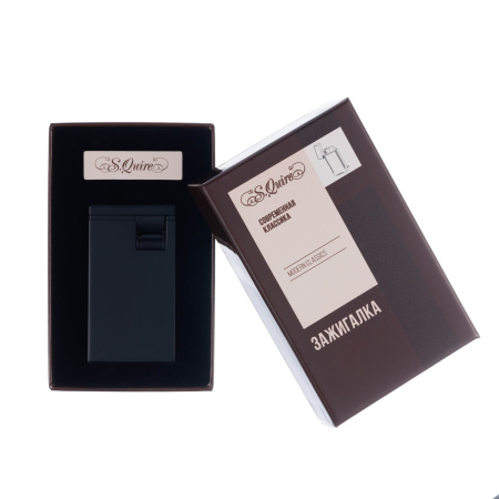 Зажигалка S.Quire газовая FL011-Black