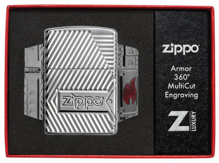 Зажигалка ZIPPO Armor® с покрытием High Polish Chrome 29672