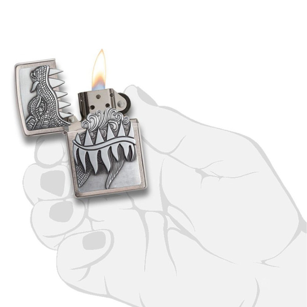 Зажигалка Zippo 200 Fire Breathing Dragon
