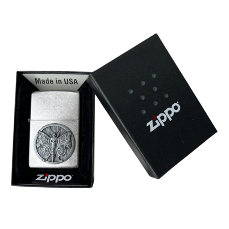 Зажигалка Zippo 207 Moth with Skull