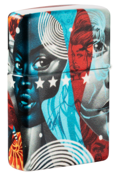 Зажигалка Zippo Tristan Eaton с покрытием White Matte 49393