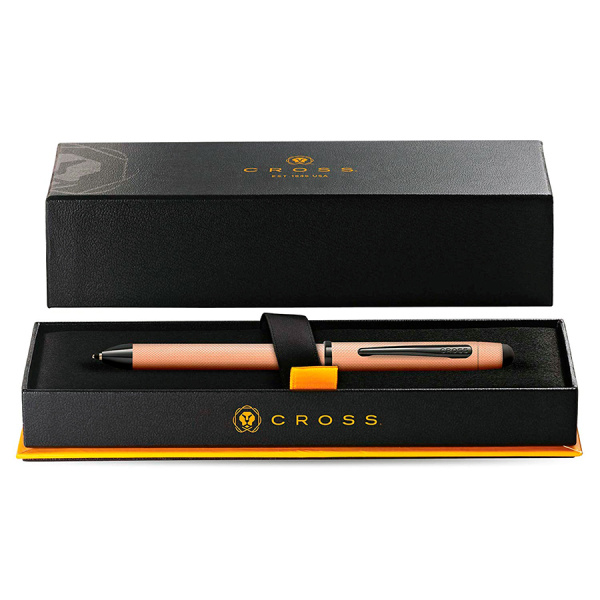 Многофункциональная ручка со стилусом Cross Tech3+Rose Gold PVD