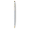 Ручка шариковая Cross Century Classic Medalist Chrome/23Ct Gold Plated