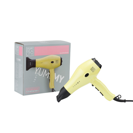 Фен DEWAL BEAUTY YumMy Yellow HD1000-Yellow