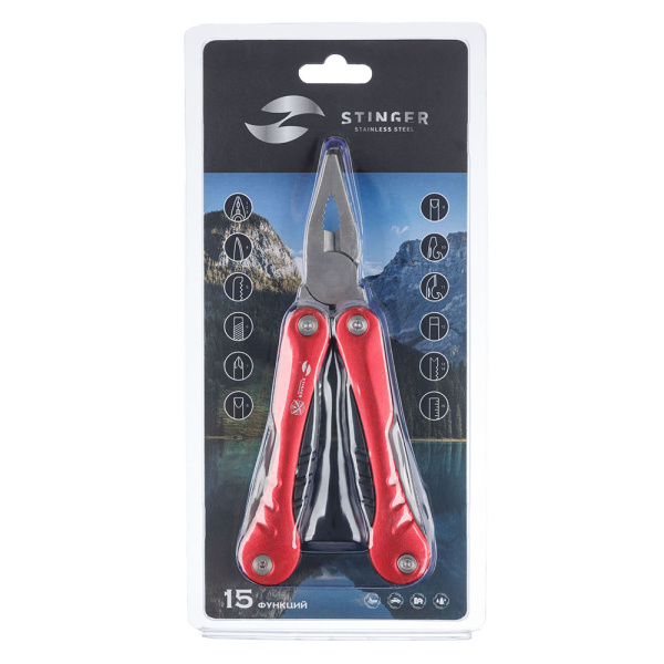 Мультитул Stinger MT-801AB-FB