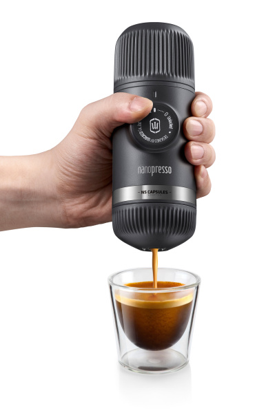 Портативная эспрессо машина Nanopresso Grey