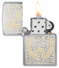 Зажигалка ZIPPO с покрытием Brushed Chrome 48789