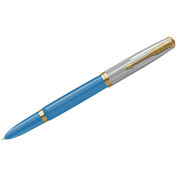 Ручка перьевая Parker "51 Turquoise GT"