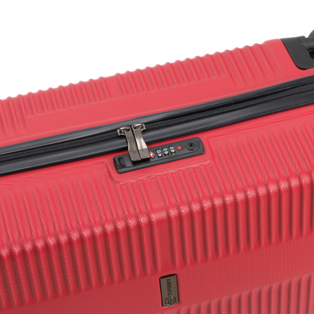 Чемодан TORBER Elton T2056S-Red