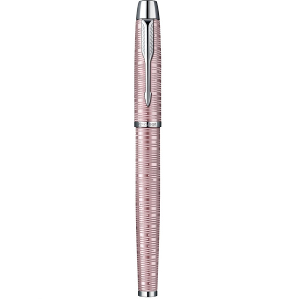 Ручка перьевая Parker I.M. Premium Vacumatic F224, Pink Pearl CT