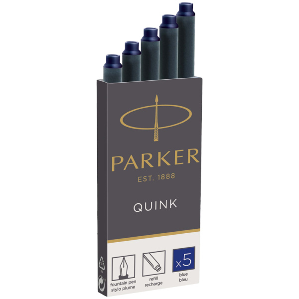 Картриджи чернильные Parker "Cartridge Quink" синие