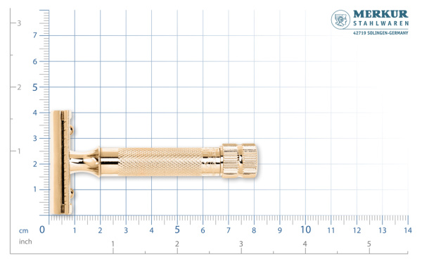 Станок Т-образный для бритья MERKUR 34G 34003