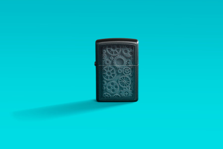 Зажигалка ZIPPO Steampunk с покрытием Black Matte 48999
