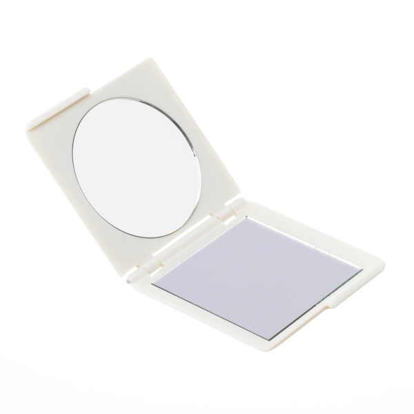 Зеркало Dewal Beauty серия "Прованс" карманное квадратное DBPR2616Milk