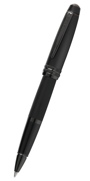 Ручка-роллер Cross Bailey Matte Black Lacquer. Цвет - черный.
