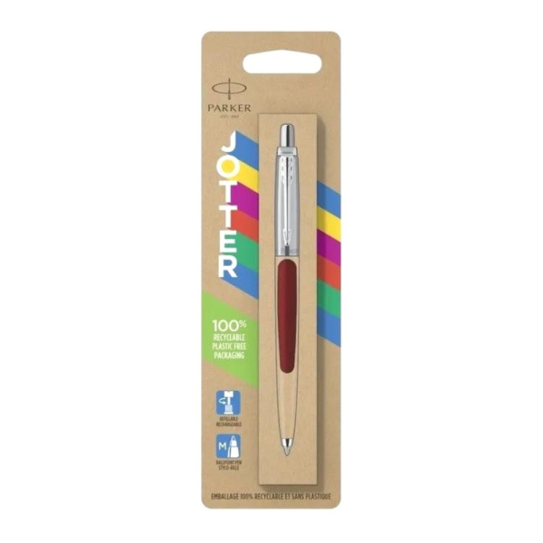 Шариковая ручка Parker Jotter Originals K60 - Red CT, M