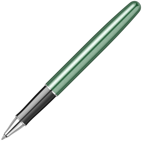 Ручка-роллер Parker "Sonnet Sand Blasted Metal&Green Lacquer"