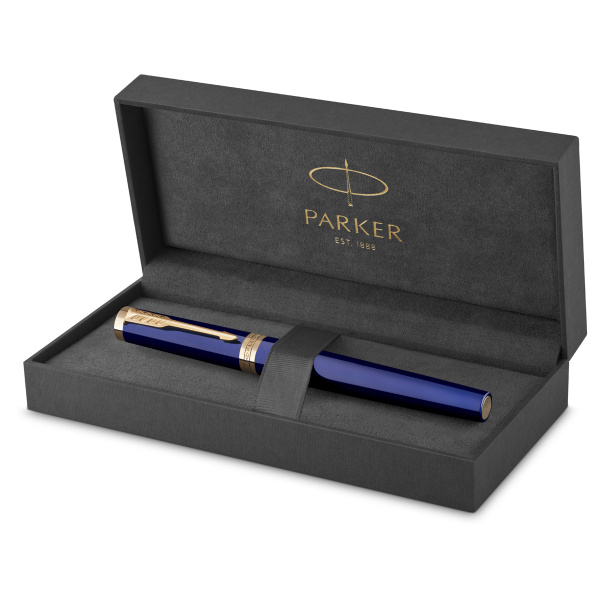 Ручка-роллер Parker "Ingenuity Blue GT" синяя, 0,5мм