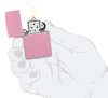Зажигалка ZIPPO Classic с покрытием Pink Matte 238