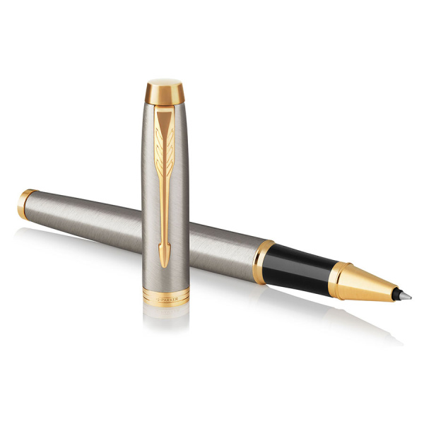 Ручка-роллер Parker IM Core Brushed Metal GT