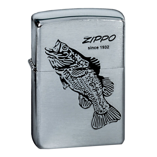 Зажигалка Zippo Black Bass
