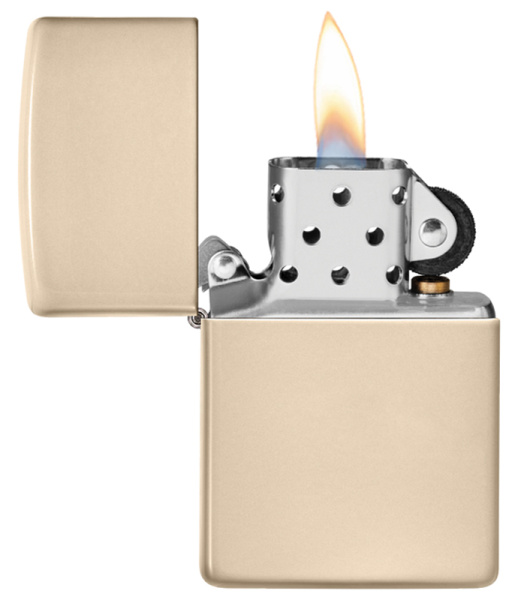 Зажигалка ZIPPO Classic с покрытием Flat Sand 49453