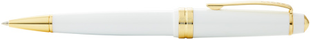 Шариковая ручка Cross Bailey Light Polished White Resin and Gold Tone