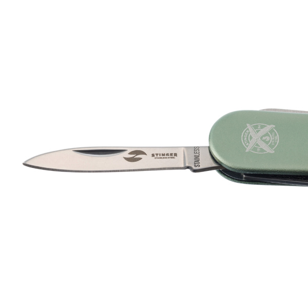 Нож перочинный Stinger FK-K7003LG-GREEN