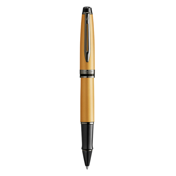Ручка-роллер Waterman Expert DeLuxe - Metallic Gold RT