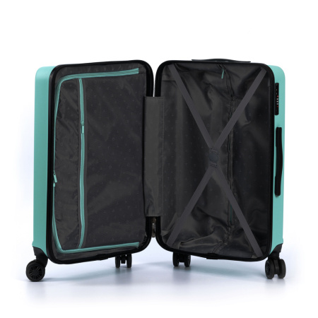 Чемодан TORBER Caspian T2055M-Green