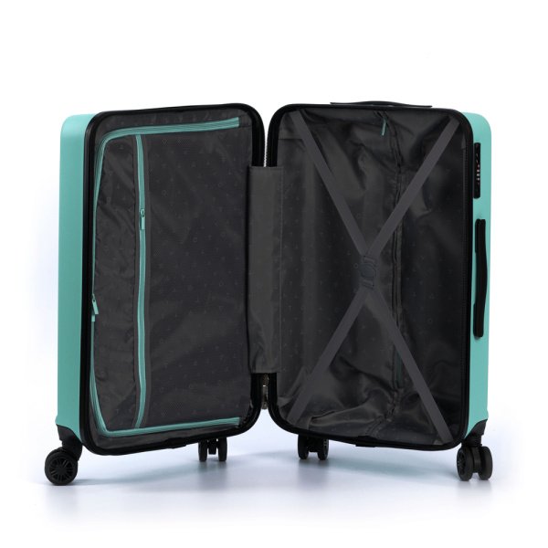 Чемодан TORBER Caspian T2055M-Green