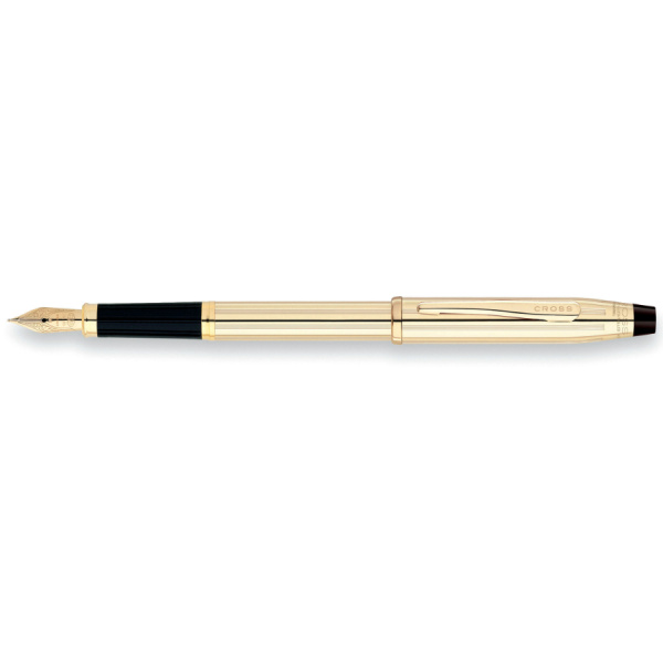 Ручка перьевая Cross CENTURY II-ROLLED GOLD