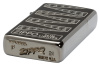 Зажигалка ZIPPO узкая в честь 65-летия с покрытием черный лед | Slim® 65th Anniversary Black Ice® 49709