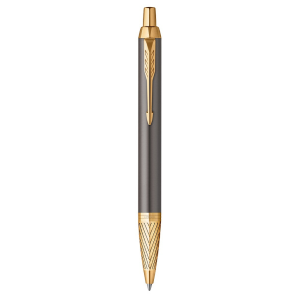 Ручка шариковая Parker IM Premium Pioneers K329, Arrow Grey GT