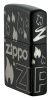 Зажигалка ZIPPO Classic с покрытием Black Matte 48908