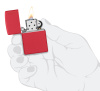 Зажигалка ZIPPO Classic с покрытием Red Matte 233ZL