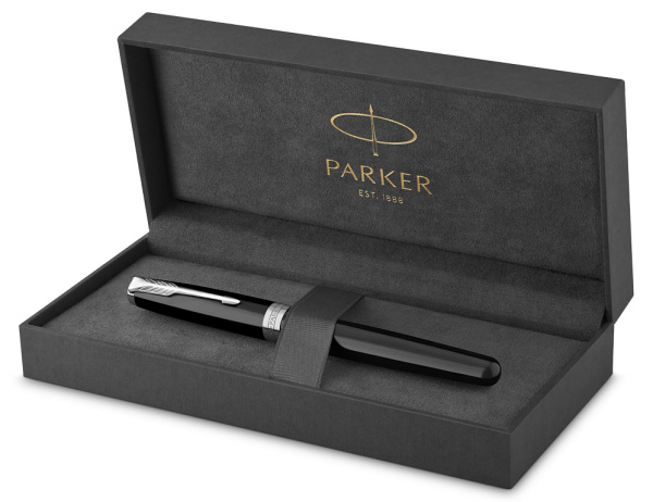 Ручка-роллер Parker Sonnet Black Lacquer CT