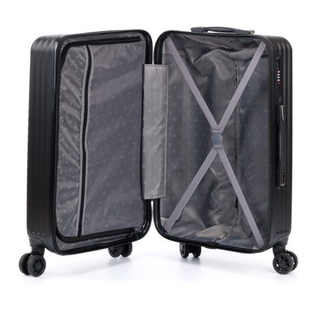Чемодан TORBER Lama T1919M-Black