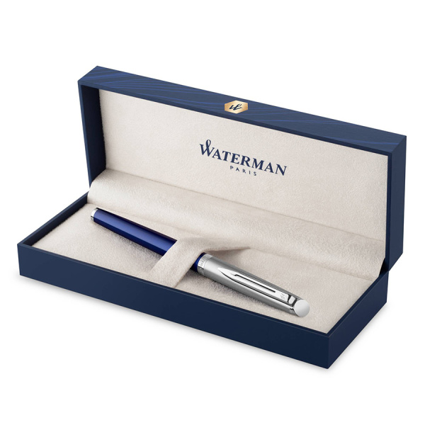 Ручка-роллер Waterman Hemisphere - Matte SS Blue CT