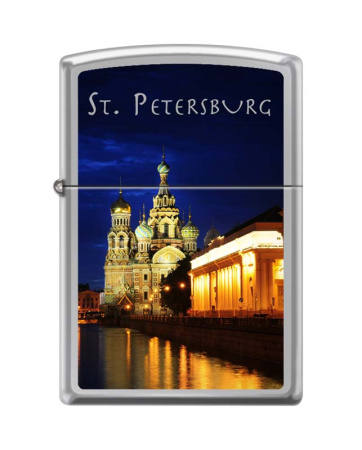 Зажигалка ZIPPO Храм Спаса-на-Крови 250 ST PETERSBURG CHURCH