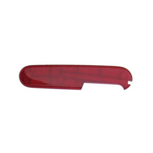 Задняя накладка для ножей VICTORINOX 91 мм, пластиковая, полупрозрачная красная