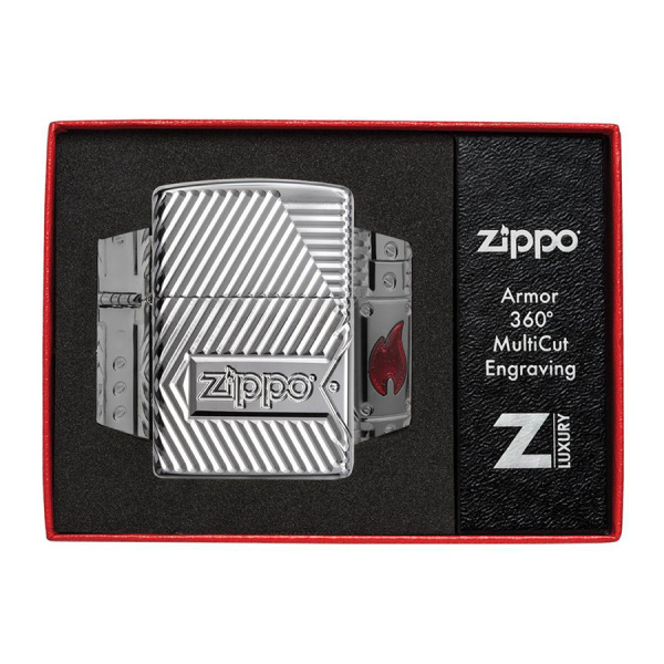 Зажигалка Zippo Armor® Bolts Design