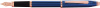 Перьевая ручка Cross Century II Translucent Cobalt Blue Lacquer AT0086-138MF
