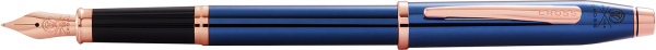 Перьевая ручка Cross Century II Translucent Cobalt Blue Lacquer AT0086-138MF