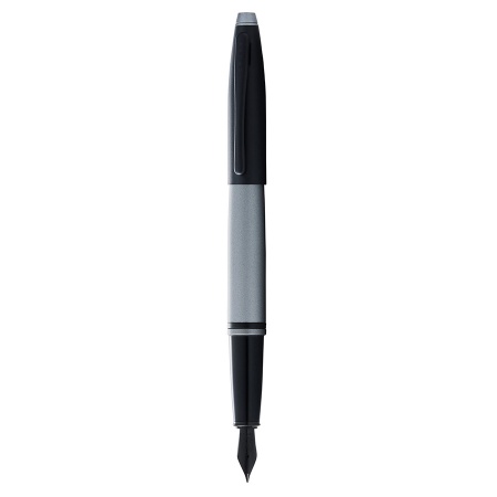 Перьевая ручка Cross Calais - Matte Gray and Black Lacquer