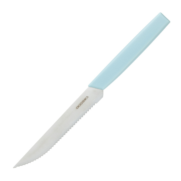 Нож для стейка OKROSHKA САЛАТ OK225P-BL-STS
