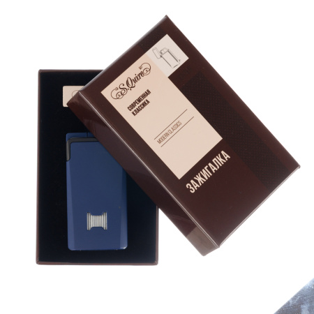 Зажигалка S.Quire газовая 440089-Blue