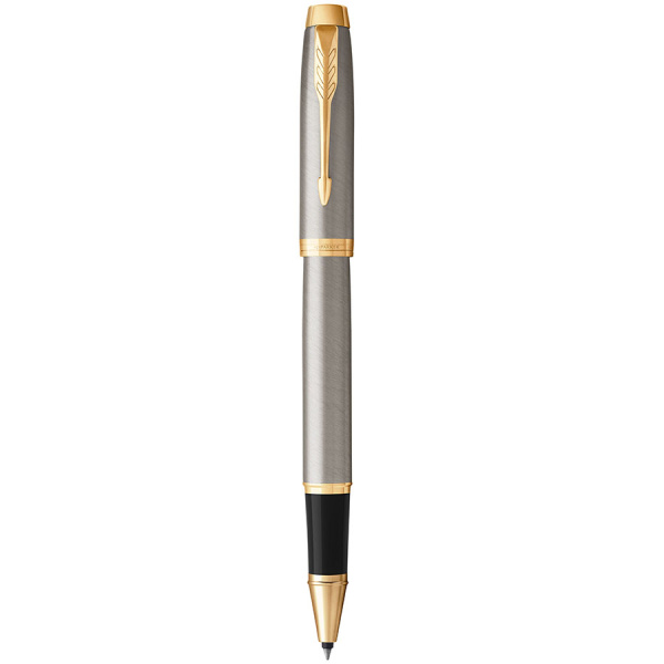 Ручка-роллер Parker IM Core Brushed Metal GT