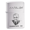 Зажигалка Zippo Brushed Chrome